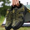 Men's Outdoor Hiking Shoes Breathable Mesh Trekking Shoe Non-slip Wear-resistant Casual Sports Shoes for Climbing Camping Travel
