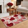 Love Heart Absorbent Mat Letter Door Mat Creative Bathroom Mat  Entrance Hall