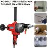 1600W Hand Held Diamond Concrete Drill Machine Set Wet Drilling Powerful Concrete Core Drill Machine Power Tool