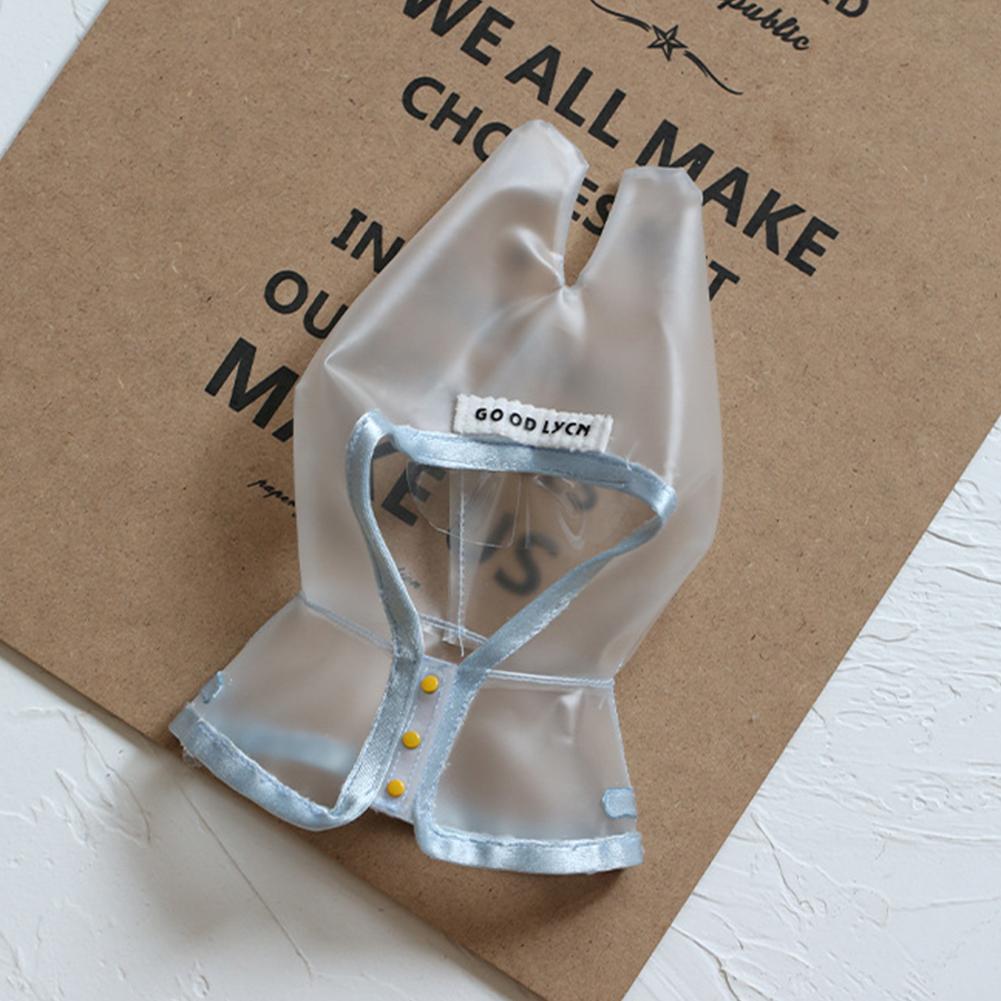 For 17cm Labubu Doll Clothes Fashion Clothes Raincoats Doll Clothes Color Match Clothes Dolls Accessories Cute Decoration Little Clothes