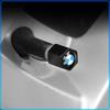 Fashion Car Tire Valve Caps with Car Badge Keyring Keychain Set For BMW M Performance 1 3 5 7 Series M3 M4 M5 M6 X1 X3 X5 X6 X7 E30 E34 E36 E39 E4