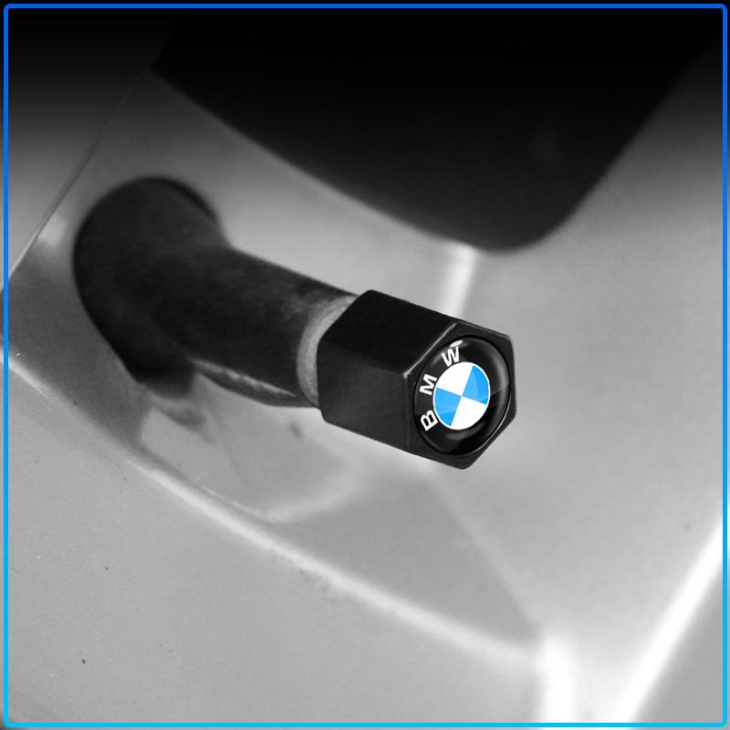 Fashion Car Tire Valve Caps with Car Badge Keyring Keychain Set For BMW M Performance 1 3 5 7 Series M3 M4 M5 M6 X1 X3 X5 X6 X7 E30 E34 E36 E39 E4