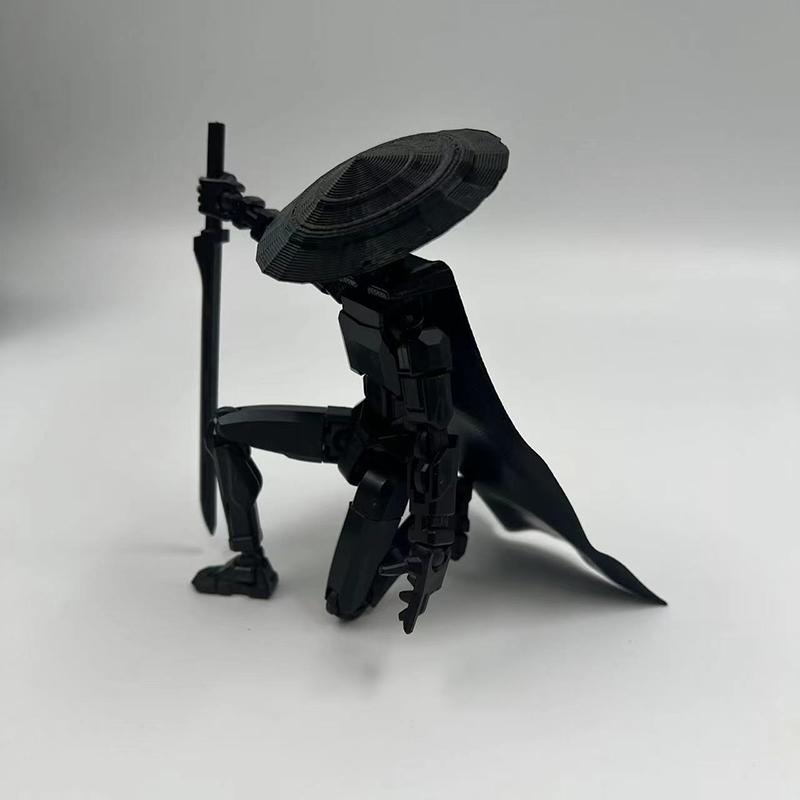 1 Sett 3D-printet Multi-leddet Bevegelig Lucky Monteringsleker 13 Actionfigur T13 Actionfigur Foreldre-Barn Spill Barnas Gaver