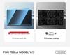 Tesla Model 3/Y Yoke Refresh Screen & Console Protection Kit: Tempered Glass & HD Film