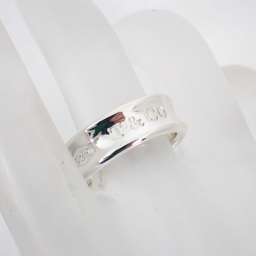 [Used] TIFFANY 925 1837 Ring/Size 14/j47-2