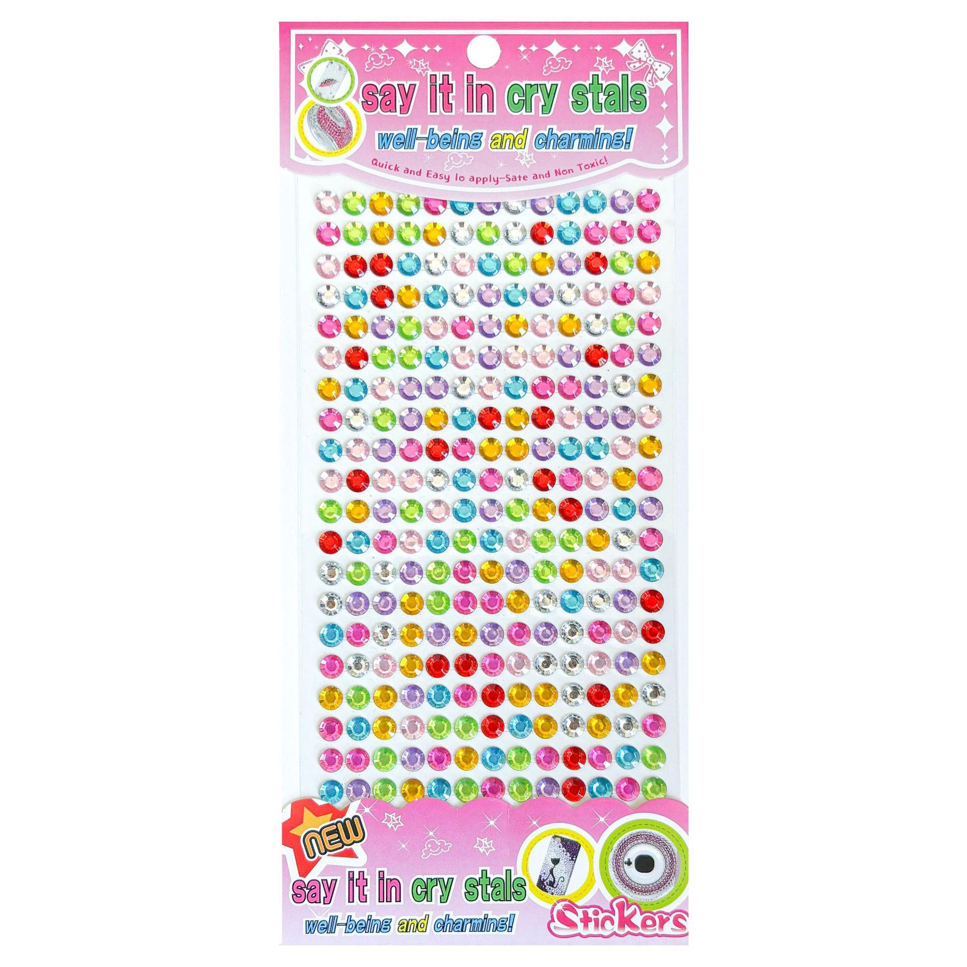 

Glitter Face Stickers for Children Rhinestones for Eyes Face Diamonds Bright Stickers Festival Stickers