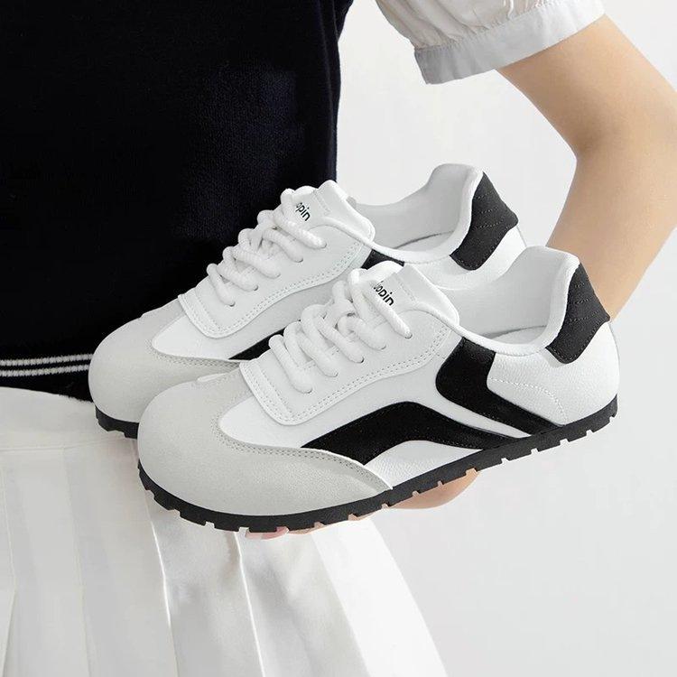 Retro German Training Shoes Autumn New Soft Bottom Flat Bottom Casual Light Sports