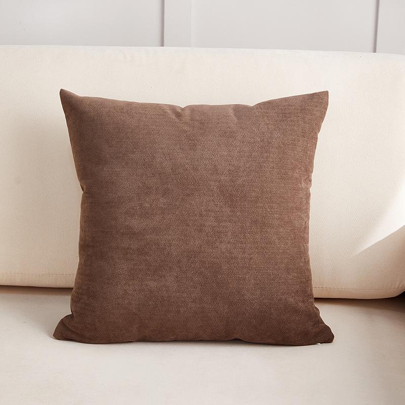 Modern Light Luxury Solid Color Cushion for Sofa or Chair