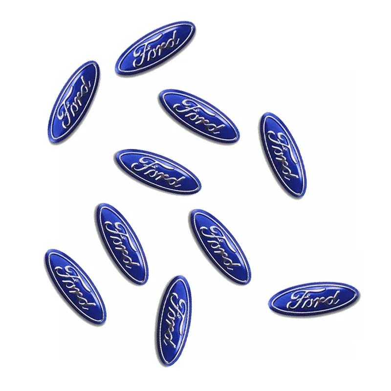 Car Sticker 2025 Hot New 2025 Hot 5/10Pcs Car Logo Control Key Emblem Stickers Accessories For Ford S MAX Ranger Focus Fiesta Mo