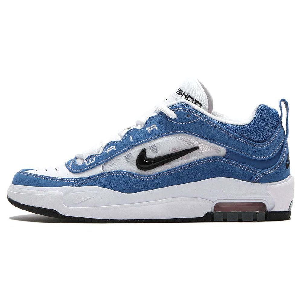 

Кроссовки унисекс Nike Air Max Ishod Wair SB Star Blue, белые, средне-мягкие, розовые, черные FB2393-400 38