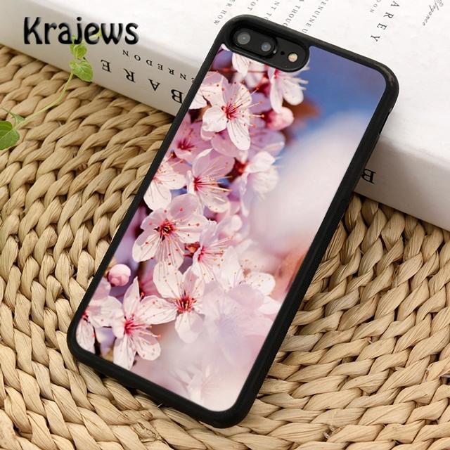 Cherry Blossom Floral Phone Case Cover For iPhone 17 Air 16 15 14 plus 12 13 pro max coque Shell Fundas