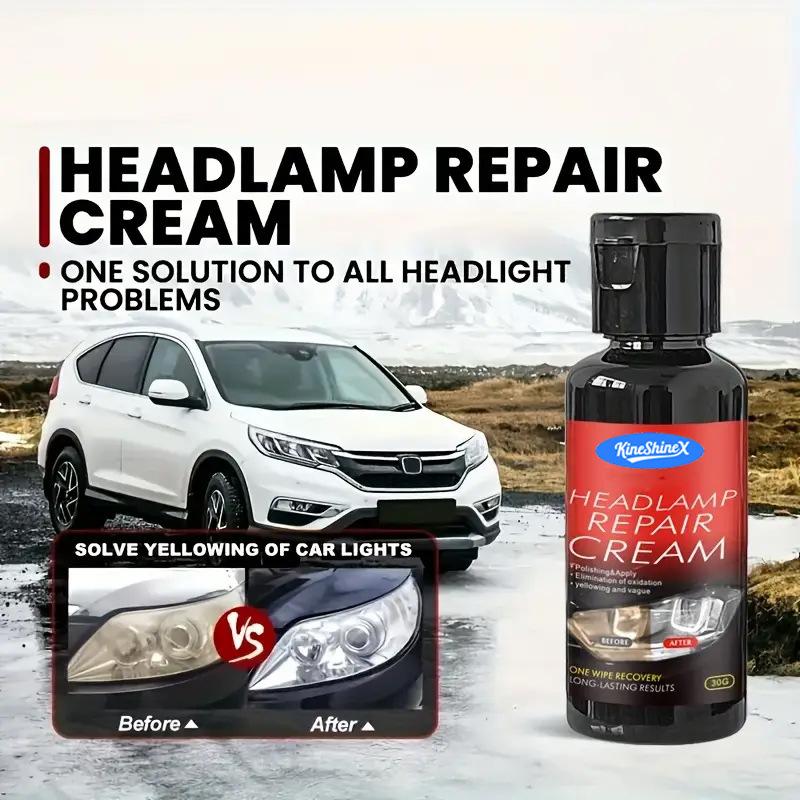 Car Headlight Restoration Automotive Headlight Oxidation Yellowing Scratches Blurring Enhancement