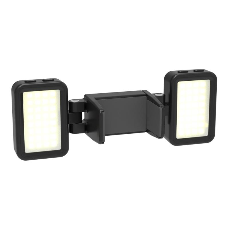 

Rechargeable Camera Fill Light Adjustable Color Temperature Brightness for Pocket 3 Cameras 360°Vertical 180°Horizontal