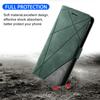 For Samsung Galaxy A06 4G Case Imprinted Lines PU Leather Splicing Wallet Phone Cover