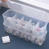 1pc Desktop Cable Organizer Box with Drawer - PET Material, Ideal for Home Office Use, Keeps Charging & Data Cables Tidy