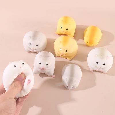 Weiches Hamster Stressabbau Spielzeug Langsam Rückprall Quetsche Niedliches Hamster Tier Stress Spielzeug Fidgety Sinne Autismus Dekompression Kinder Spielzeug