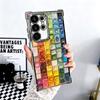 Watercolors Set Paint Palette Soft Phone Case For Samsung Galaxy S26 Ultra S25 Edge S24 FE S23 Plus S22 S21 + S20 Plating Anti-F