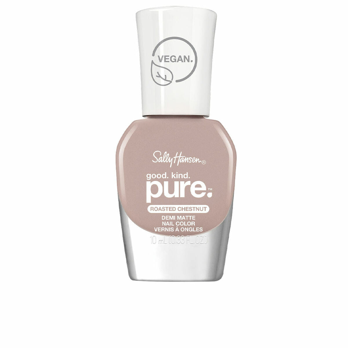 

Sally Hansen Good.Kind.Pure Nail Polish Semi-Matte No. 050-roasted chestnut (10 ml)