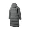 Li Ning Fitness Series Letter Zipper Hooded Versatile Long Down Jacket Men Outerwear AYMV463-4