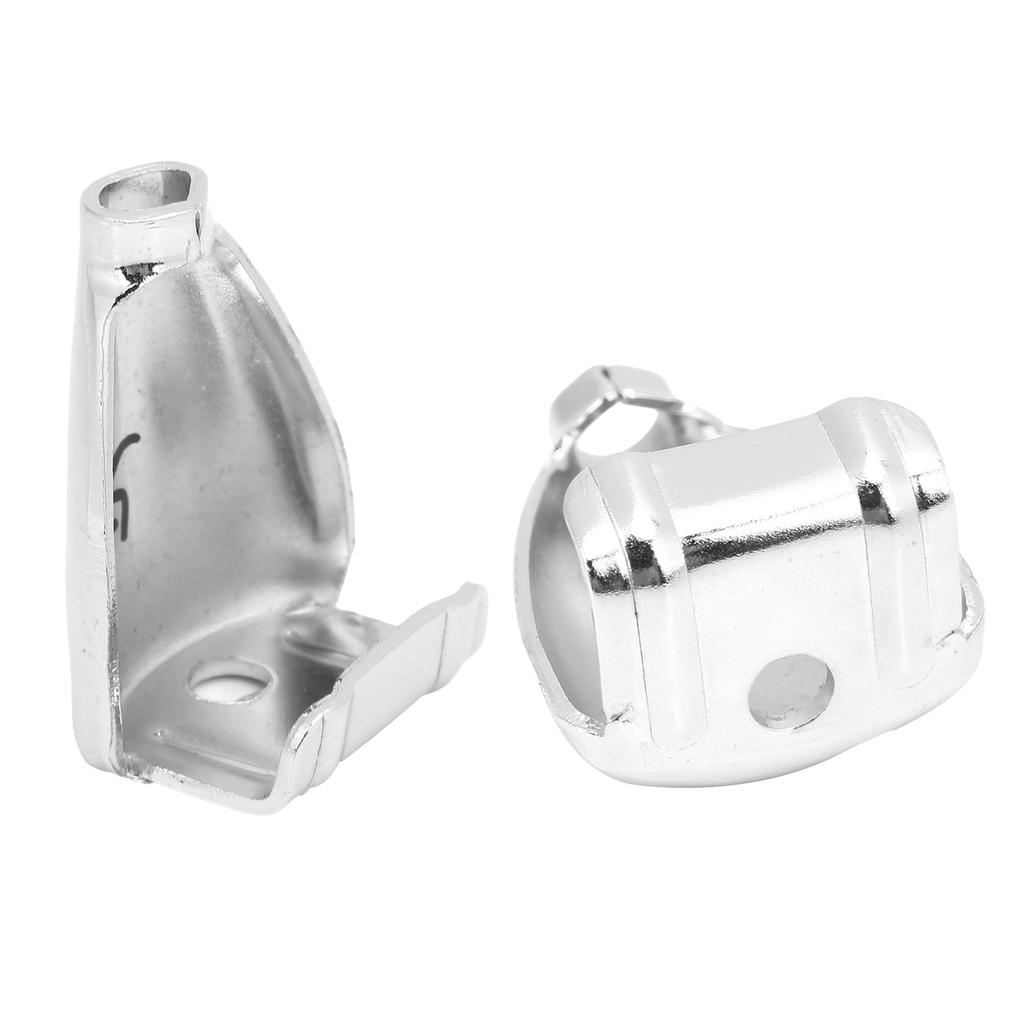 2Pcs Drum Lug Iron Chrome Color Musical Instrument Maintenancing Accessories WC704