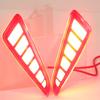 For 2016-2020 Toyota C-HR CHR LED Rear Fog Lights Tail Bumper Brake Light 3Pcs