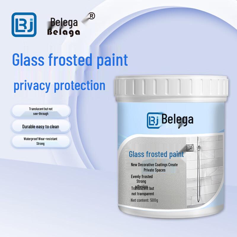 Belaga Water-Based Frosted Glass Privacy Paint