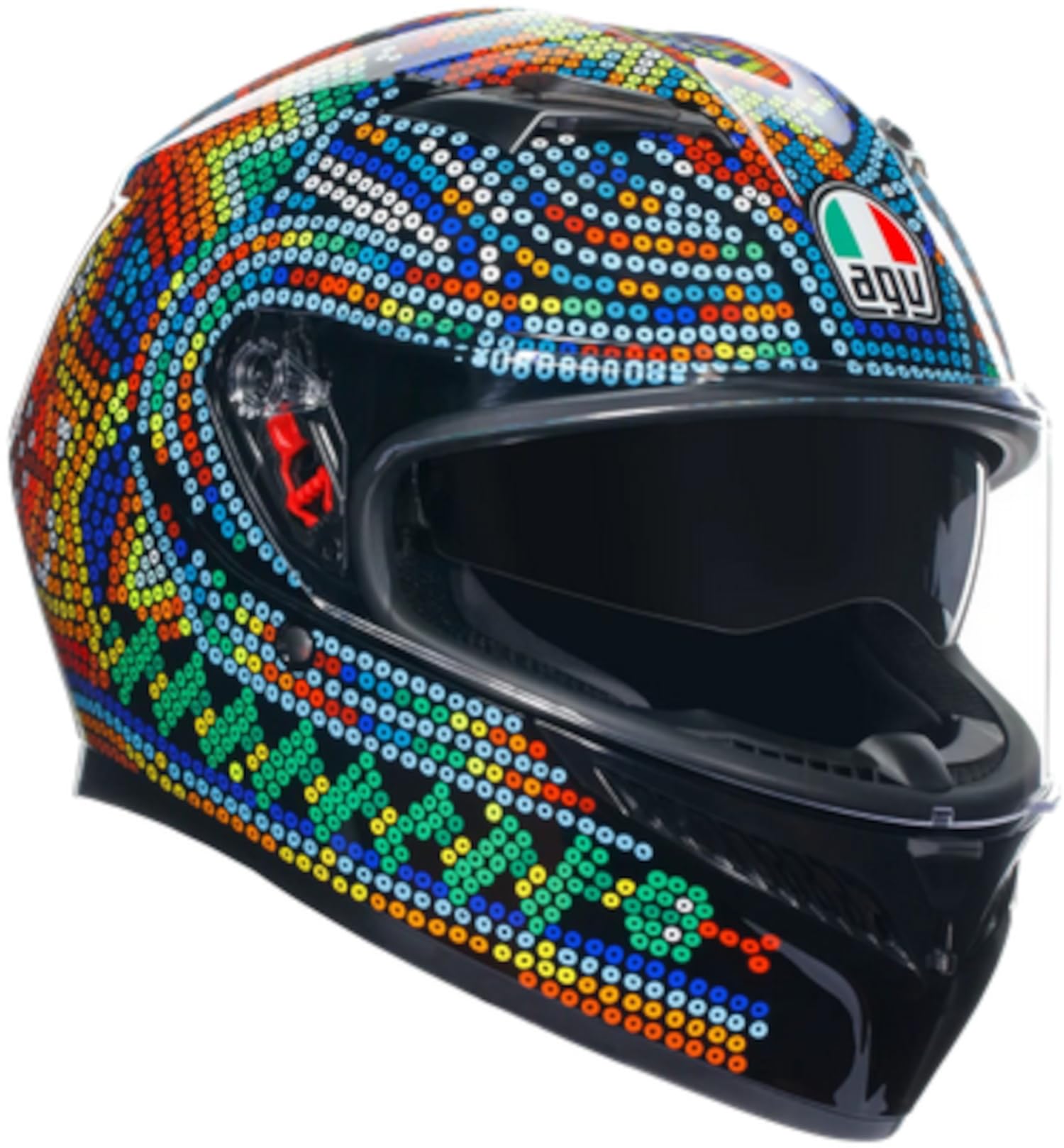 

AGV Motorcycle Helmet Full Face K3 ROSSI WINTER TEST 2018 Winter Test XL Size (Rossi 2018) (61-62cm) 18381007001-XL