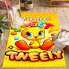 Looney Sweet Tweet Adventure Customizable Name Floor Rug Office Rug Perfect for Playrooms Outdoor Living Rooms Dormitory Antislip Carpet Decorate Offi