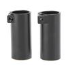 2pcs Rear Axle Sleeve Black Coating Brass Weight Increase Rear Axle Adapter for SCX10 II AR44