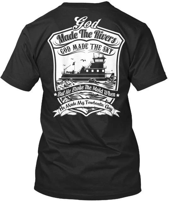 towboating Guy TTshirt Made in the USA Size S to 5XL S