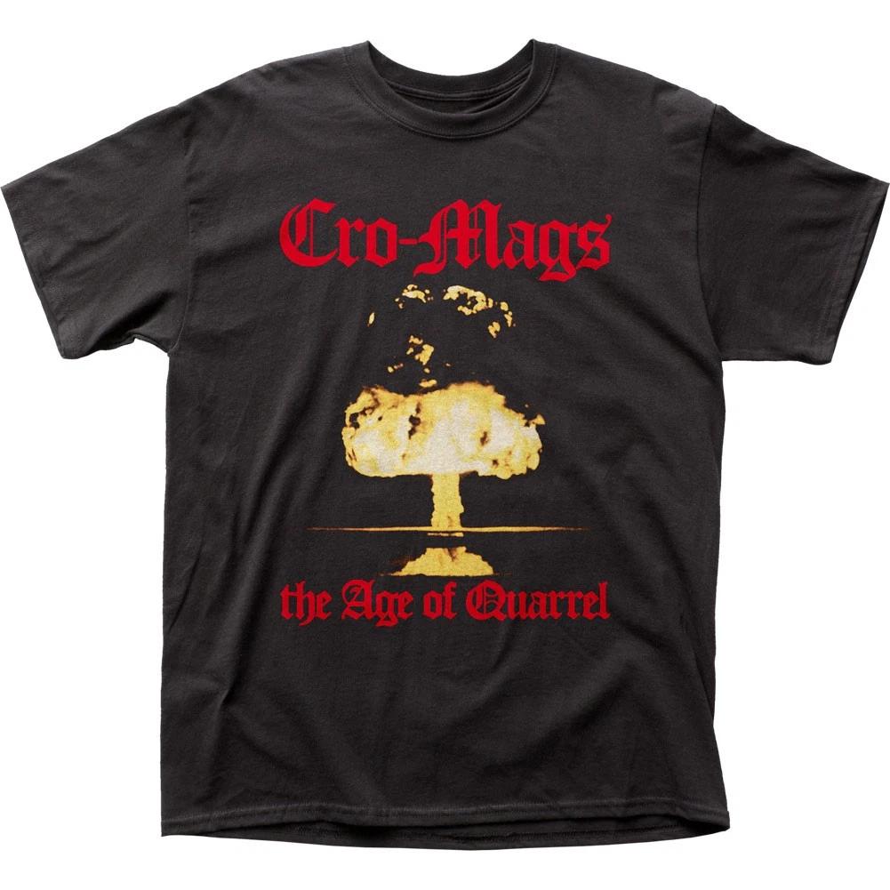 

Cro-Mags The Age of Quarrel Mens T Shirt Music Classic Rock Band Tee New Black 4XL