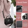 Mini Boston Shoulder Crossbody with Side Shoulder Back Perfect for and More NICOLE&DORIS Bag, Leather, Women's, Horizontal, Handbag, 2-Way, Bag, Bag,