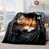 Fox Breaking Through Wall Blanket Flannel Blanket Throw Blanket Sofa Cover Blanket Soft Premium Blanket Picnic Blanket Tv Blanket Gifts