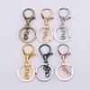 5pcs/Lot Key Ring 30mm Keychain 70mm Lobster Clasp Key Snap Hooks Keyrings DIY Jewelry Making Finding DIY Key Chains Accessories