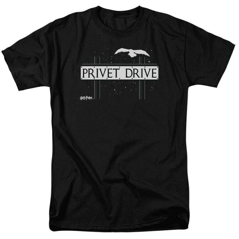 26 Harry Potter Privet Drive T Shirt Mens Licensed Wizard Movie Tee Black Unisex T-Shirt XXXXL