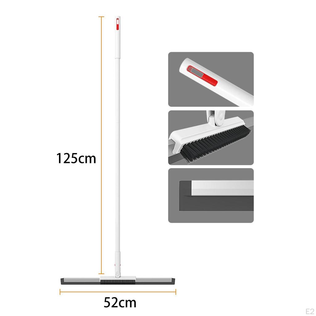 Adjustable Long Handle Broom - Ultimate Cleaning Solution for Home and Kitchen