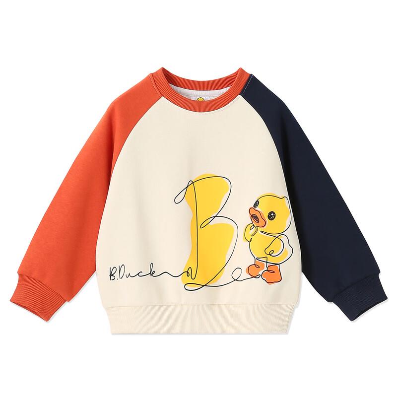 B.Duck Kids Round Neck Sweatshirt 110