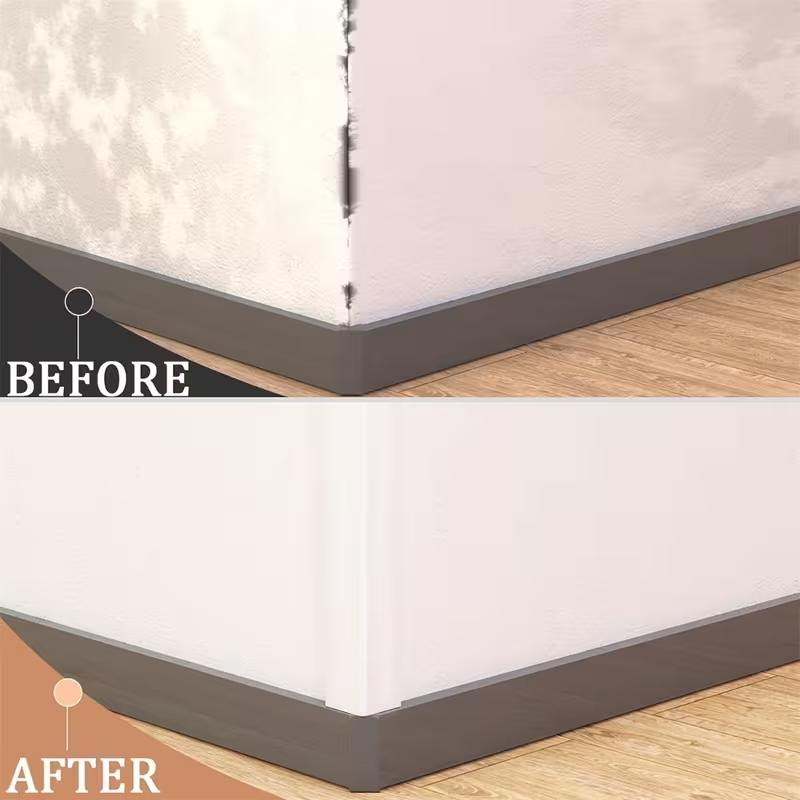 1Roll 3meter/118.11inch Self-adhesive Flexible Wall Corner Decorative Strip,Molded Decorative Strip,Peeled