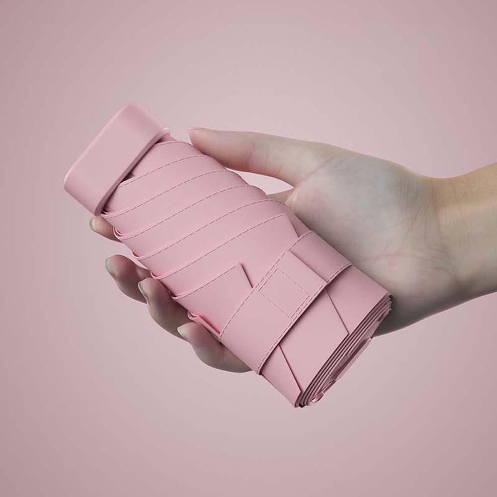 Lightweight Dual-use Folding Umbrella UV Protection Compact Portable Brolly  Daily Use