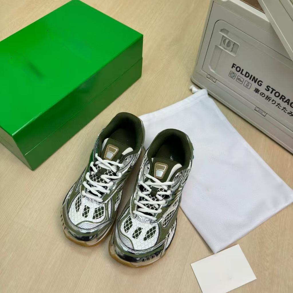 Wang Yibo's Same 25ss Color Blocked Mesh for Couples Dad Shoes for Women Ins Trendy Sports and Leisure Breathable Slimming and Height Increasing