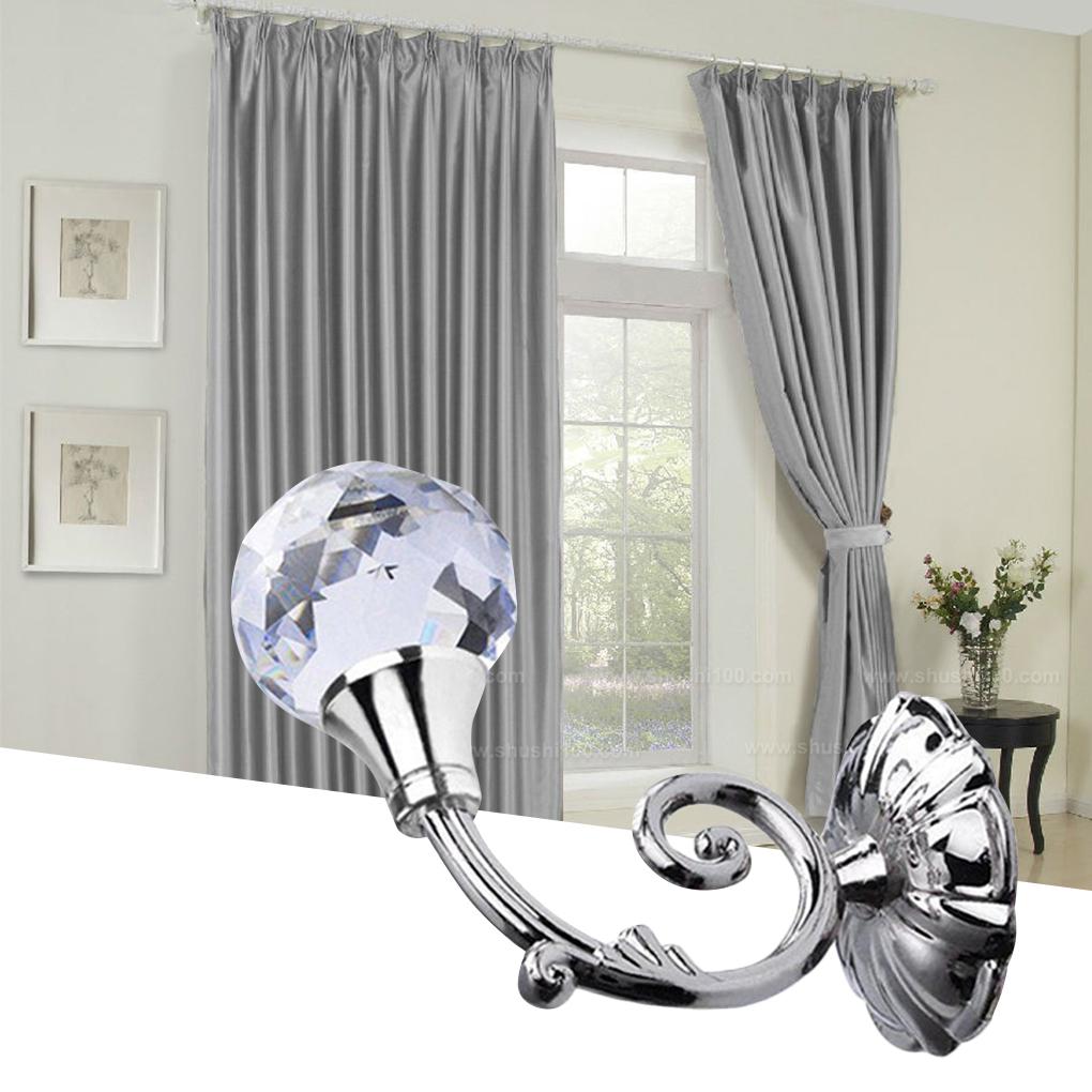 

1 Pair Window Crystal Holdback Home Living Room Bedroom Curtain Drape Hook Tieback, Bronze United States