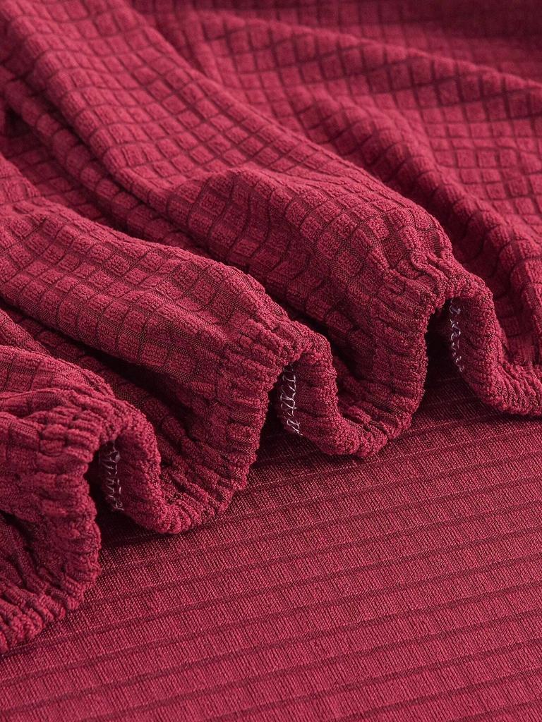 1 Stück Jacquard Stretch Sofabezug Wasserdichter Sofasitzbezug Möbelschutz für Schlafzimmer Büro Wohnzimmer Heimdekor