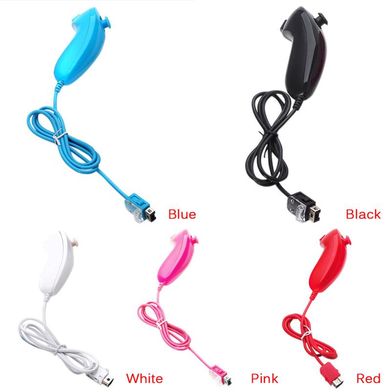 Bunte Nunchuck Nunchuk Videospiel-Controller-Fernbedienung für Ns Wii-Konsole