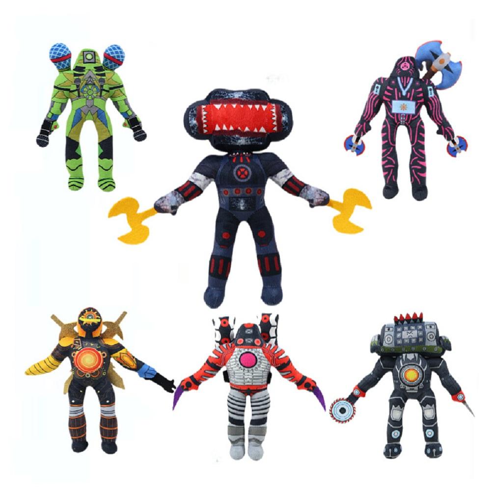 Fresh Skibidi Toilet Clockman Titan Tv Man Speakerman Plushie Horror Play Toon Filled Toy Children Birthday Noel Presents