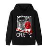 Felpa con cappuccio per bambini autunnale Felpa sportiva per ragazzi e ragazze Ronaldo Stampato HD 4-14 Anni Top pullover alla moda per bambini regalo di compleanno