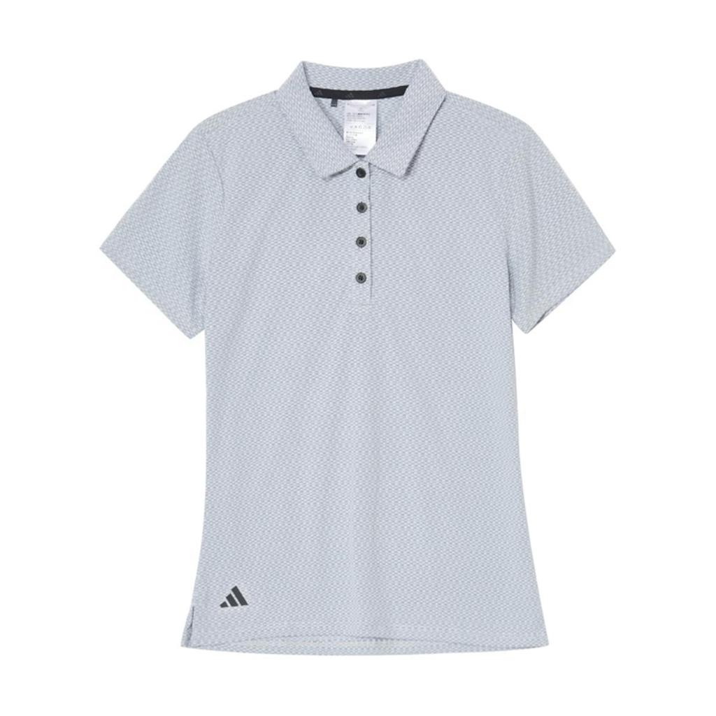 Adidas Simple Comfortable Versatile Breathable Golf Sports Casual Short Sleeve Polo Shirt Unisex Polo Shirts Gray JE9901