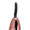 Electric Hted Eyelash Curler Digital Longlasting Electric Eyelash Curler for Women(  Red )
