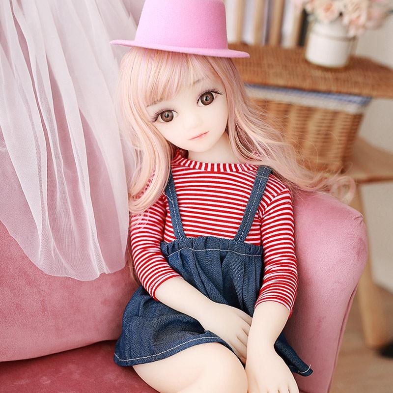Silicone Doll Real Silicone Sex Doll for Men Realistic Big Breast Ass Vagina Anal Love Doll Body length 65cm