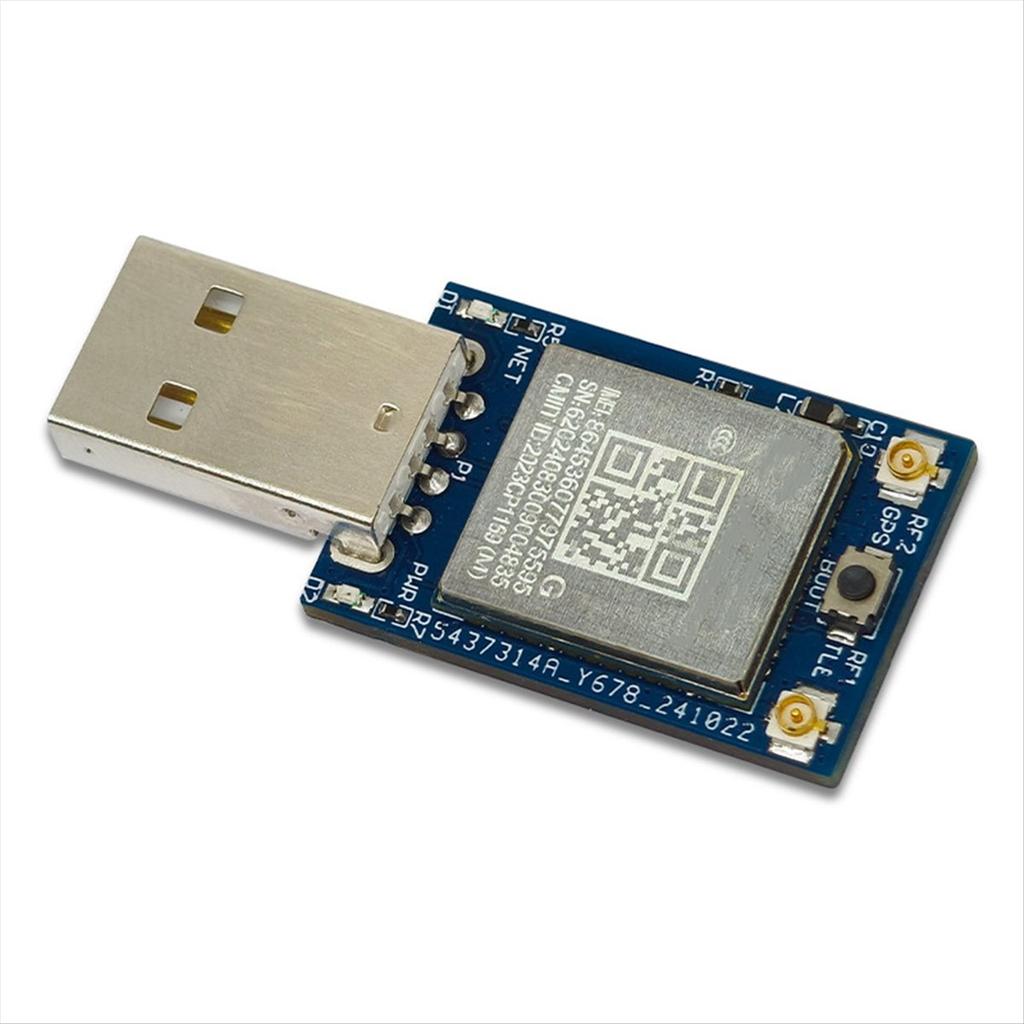 Air780EG 4G Full Netcom Module USB Internet Module with GPS Multi-Functional Portable Module No Driver Board + Antenna