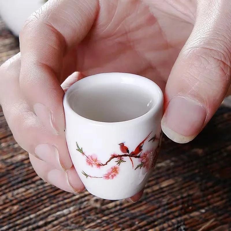 7Pcs/set Ceramics Japanese Style Sake Pot Cups Home Kitchen Drinkware Traditional Ceramic Cups Crafts Wine Glasses Gift Box